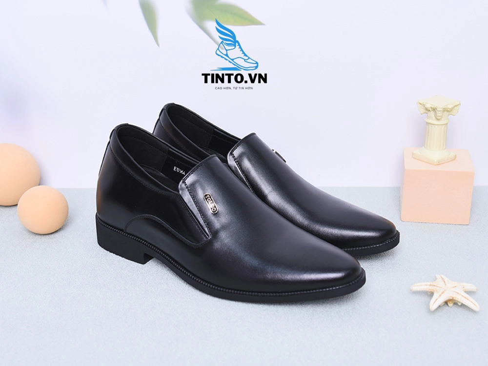 Giày tăng chiều cao 8cm da thật cho nam đẹp