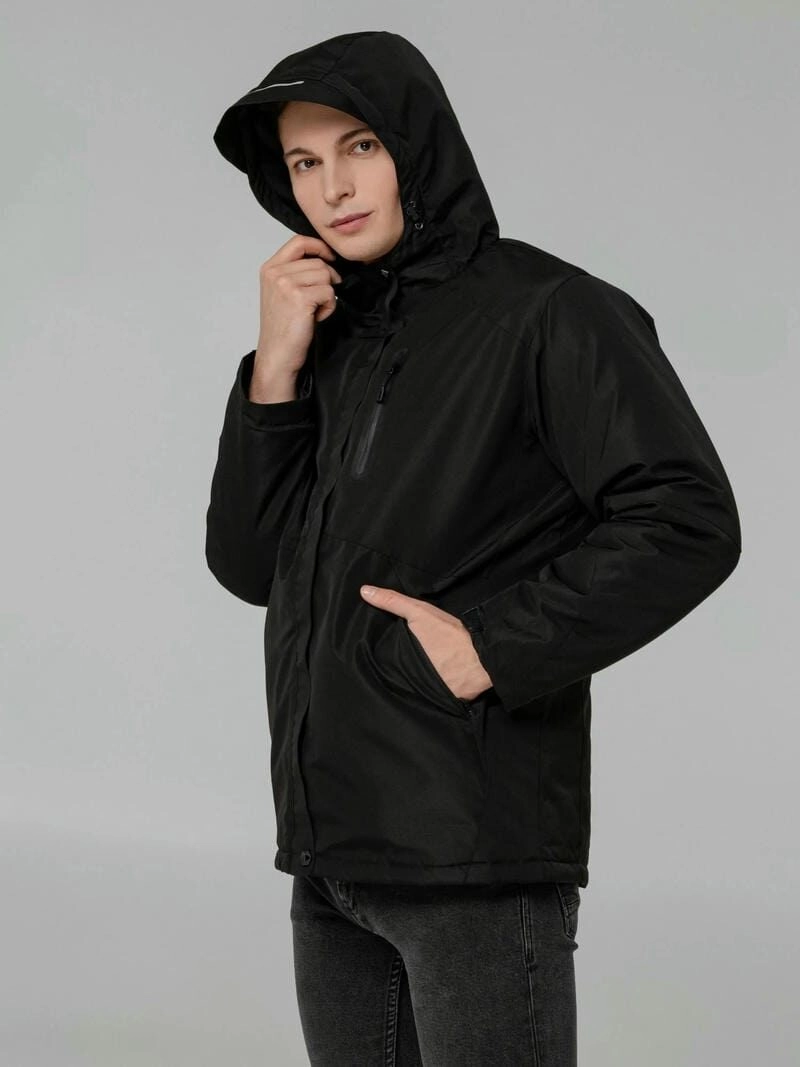 Ảnh trai đẹp mặc áo hoodie đen 